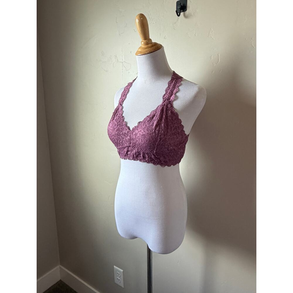 Felina Purple Lace Bralette- large - Picture 3 of 5